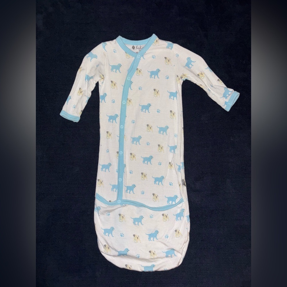 Kyte baby bamboo bundler retired woof newborn
